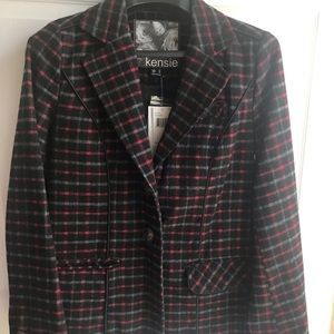 Plaid blazer